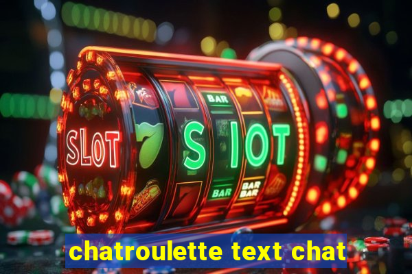 chatroulette text chat